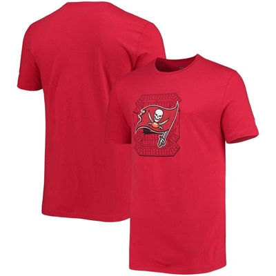 New Era Red Tampa Bay Buccaneers Stadium T-shirt
