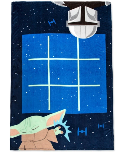 Star Wars Tictactoe Blanket With Game Pieces Bedding In Multi