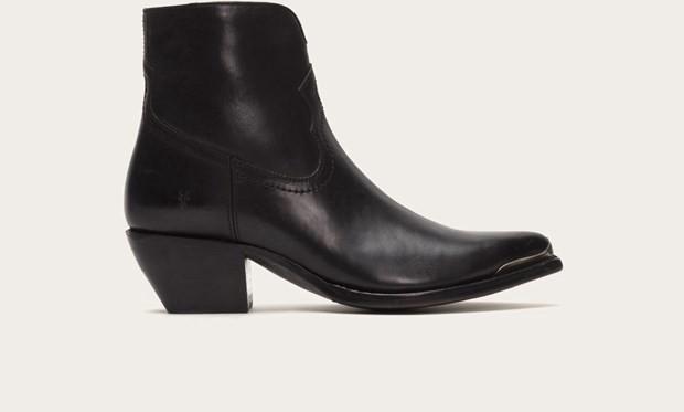 frye shane leather short boots
