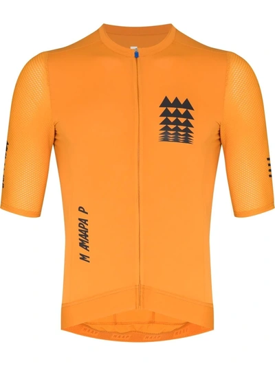 Maap Orange Shift Pro Base Cycling Jersey