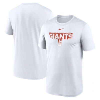 Nike White San Francisco Giants 2022 City Connect Legend Performance T-shirt