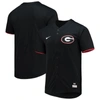 Nike Black Georgia Bulldogs Replica Baseball Jersey
