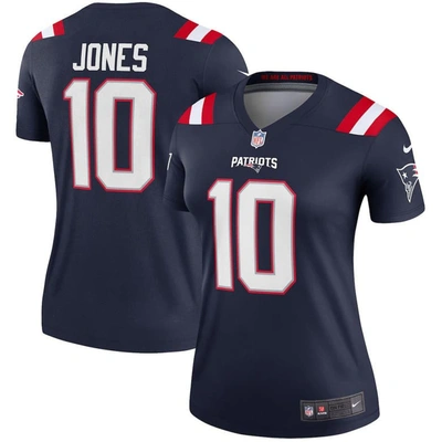 Nike Mac Jones Navy New England Patriots Legend Jersey