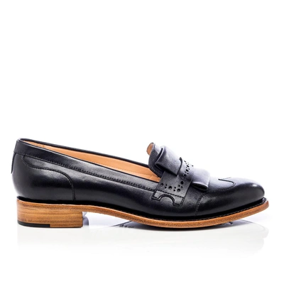 The Office Of Angela Scott Mr. Dickie Loafer In Black