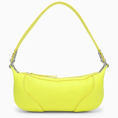 By Far Neon Yellow Amira Mini Bag