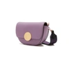 Oryany Lottie Saddle Crossbody Bag In Purple