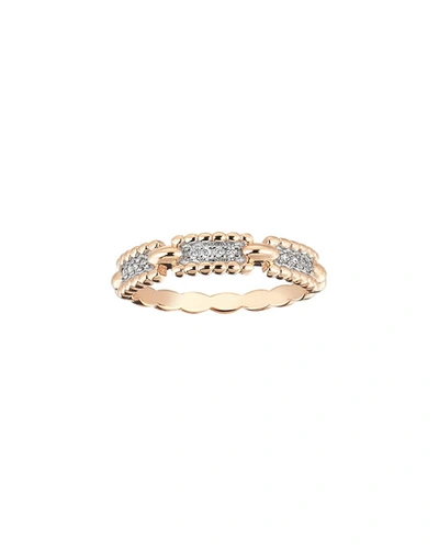 Kismet By Milka Beads 14k Diamond One-row Ring