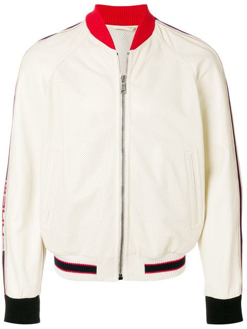 white gucci jacket