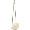 Loewe Mini Bunny Fuzzy Genuine Shearling Crossbody Bag - Ivory In Natural