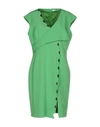 Versace Short Dress In Green