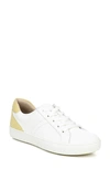 Naturalizer Morrison Sneaker In White Perforated Leather