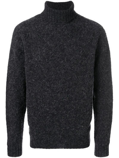 Howlin' Roll-neck Sweater In Grey