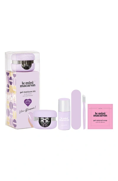 Le Mini Macaron Gel Manicure Kit In Lilac Blossom
