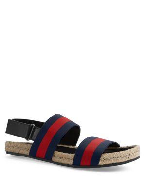 gucci two strap sandals