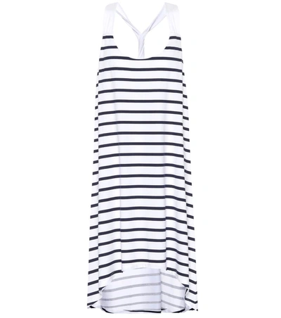 Heidi Klein Maine Striped Cotton-blend Dress