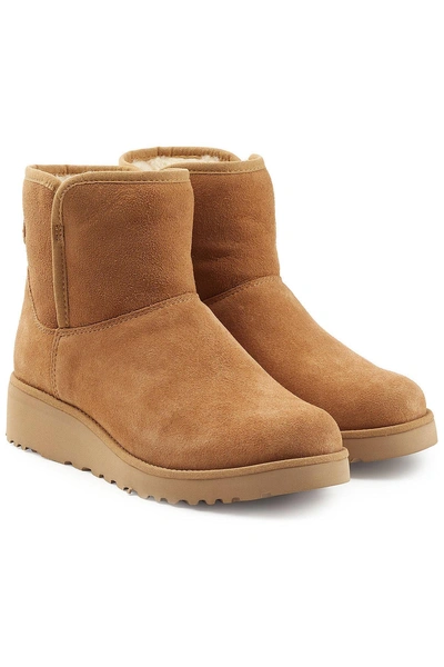 Ugg Kristin Classic Slim Suede Boots In Camel | ModeSens
