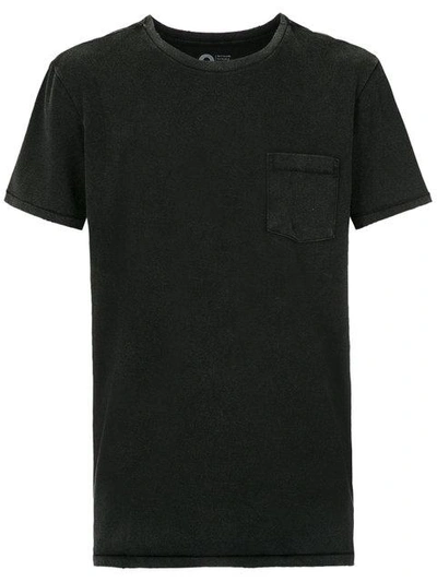 Osklen Double Cânhamo Global T-shirt In Black
