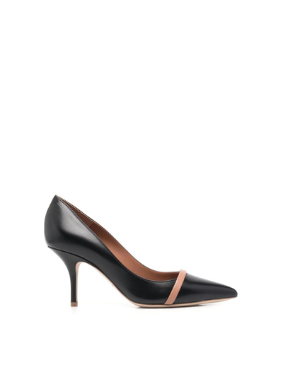 Malone Souliers Leather Rina 70 Pumps In Black