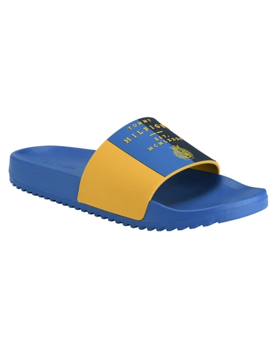 Tommy hilfiger shop slides yellow