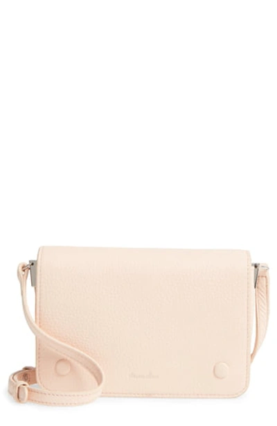 Steven Alan Cameron Leather Crossbody Bag - Pink In Bisque