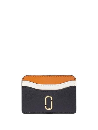 Marc Jacobs Women's The Color Block Snapshot Card Case | Leather In Multicolor