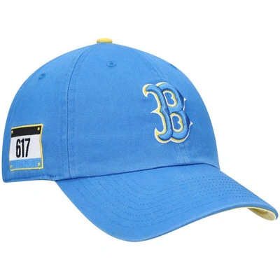 47 ' Blue Boston Red Sox Area Code City Connect Clean Up Adjustable Hat