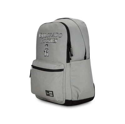 New Era Colourado Rockies Throwback Backpack In Grey