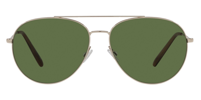 Oliver Peoples Ov1286s Airdale Aviator-frame Metal Sunglasses In Gold
