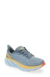 Hoka One One Clifton 8 Running Shoe In Goblin Blue / Mountain Spring