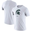 Nike White Michigan State Spartans Essential Logo T-shirt