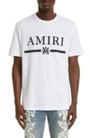 Amiri M.a. Bar Logo Graphic Tee In White