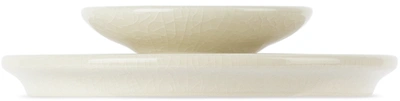 Marloe Marloe Off-white Fractured Gloss Vanity Set