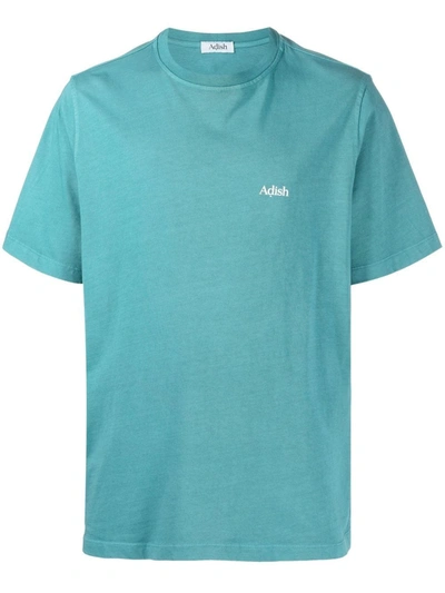 Adish Logo-print Cotton T-shirt In 绿色