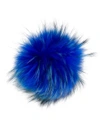 N•peal Detachable Pom Pom In Bright Blue