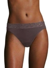 Hanro Moments Hi-cut Brief In Mauve