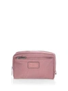 Rebecca Minkoff Top Zip Cosmetic Pouch In Smoky Rose