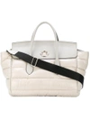 Moncler Small Evera Shoulder Bag In White
