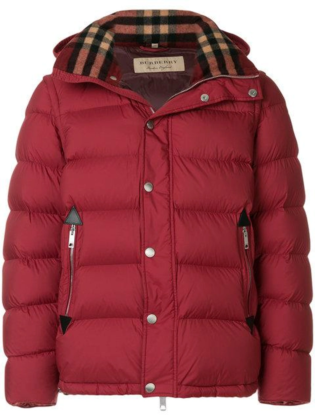 Puffer Jacket Burberry Red Jacket Womens Burberry Fleetwood Down