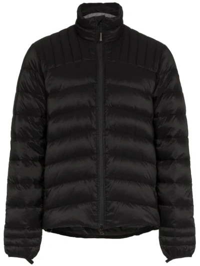 Canada Goose 'brookvale' Slim Fit Packable Down Jacket In Black/graphite