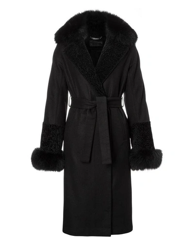 Philipp Plein Coat "arlington Heights" In Black