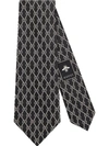 Gucci Krawatte Aus Gg Seide In Black