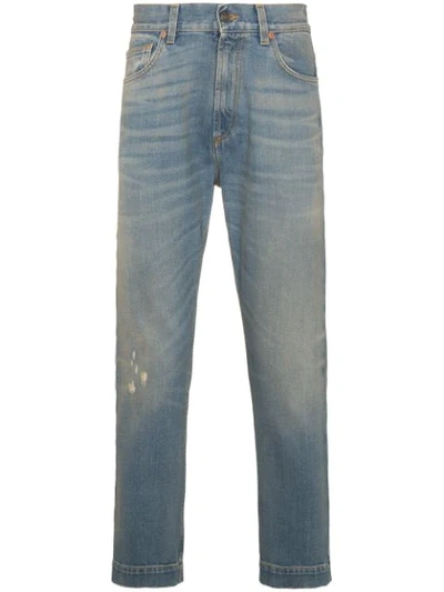 Gucci 60s Regular Fit Straight Jeans In Blue