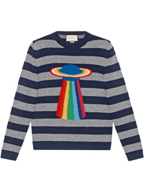 gucci striped sweater