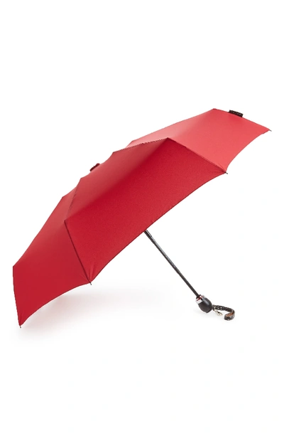 Davek Traveler Umbrella In Classic Red