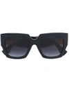 Fendi Eyewear  Facets Sunglasses In Black