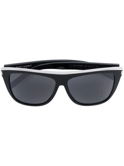 Saint Laurent Eyewear Black New Wave 1 Sunglasses