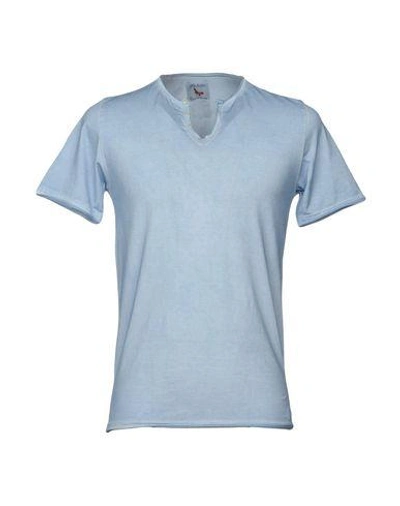 Gran Sasso T-shirts In Sky Blue