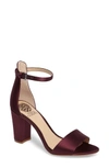 Vince Camuto Corlina Ankle Strap Sandal In Titanium Suede