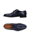 Fabi Lace-up Shoes In Dark Blue
