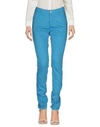 Trussardi Jeans Casual Pants In Turquoise